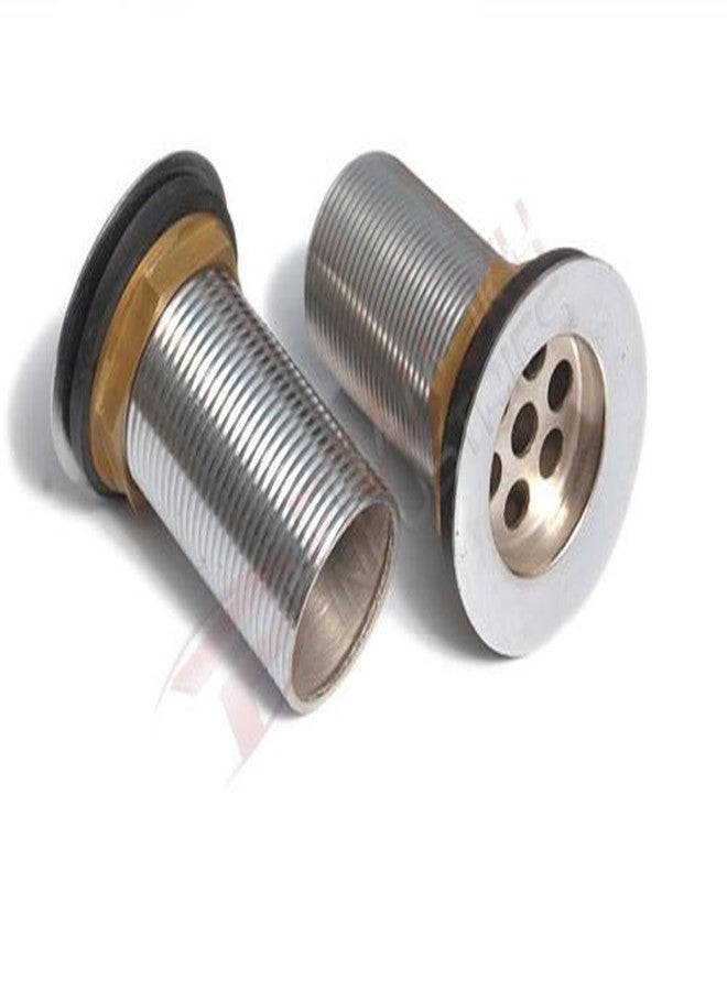 SHRUTI 1803 Brass Heavy Duty Full Thread Wash Basin Waste Coupling (Metallic) - Image 5